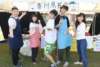 写真：香川県民会の集合写真