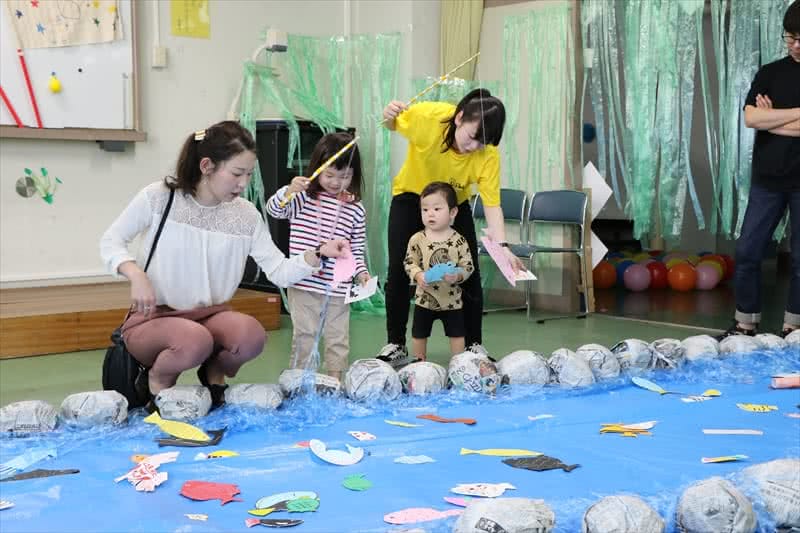 写真：子ども広場の様子