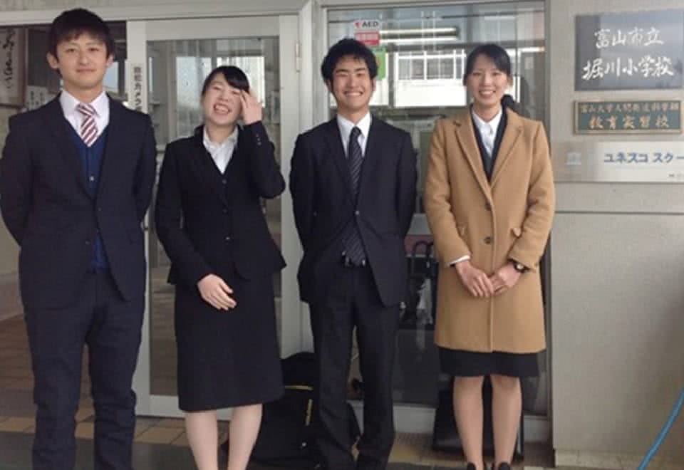 写真:先進的な学校の参観