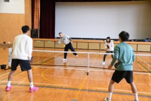 ピックルボールの様子