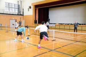 ピックルボールの様子