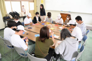 作業の様子