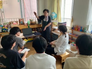 視察の様子
