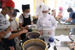 料理教室の様子