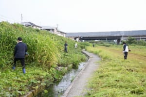 清掃活動の様子