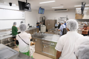 社会科見学の様子
