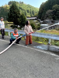 防災訓練の様子