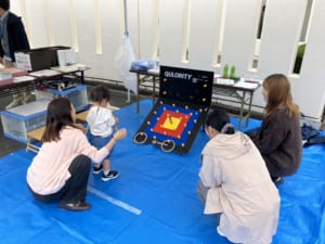 ボランティアの様子