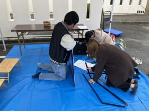 ボランティアの様子
