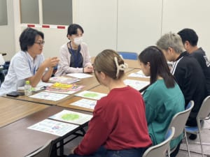 ボランティアの様子