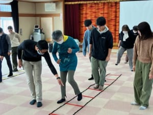 視察の様子