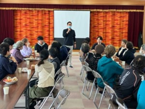 視察の様子