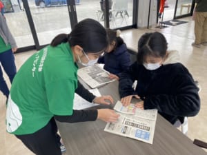 防災隊の様子