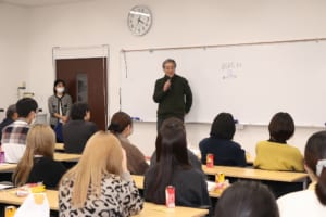 出発式の様子