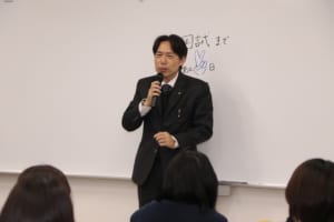 出発式の様子
