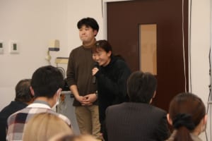 出発式の様子