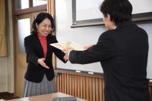 受賞の様子