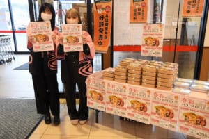 販売キャンペーンの様子