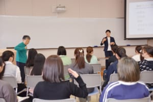日本手話講座風景