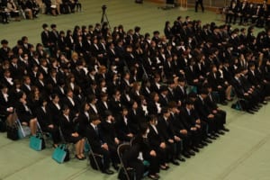 入学式の様子