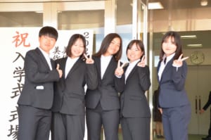 入学式の様子