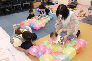 子育て広場の様子