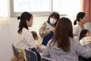 子育て広場の様子