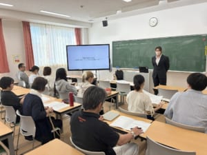 模擬授業の様子