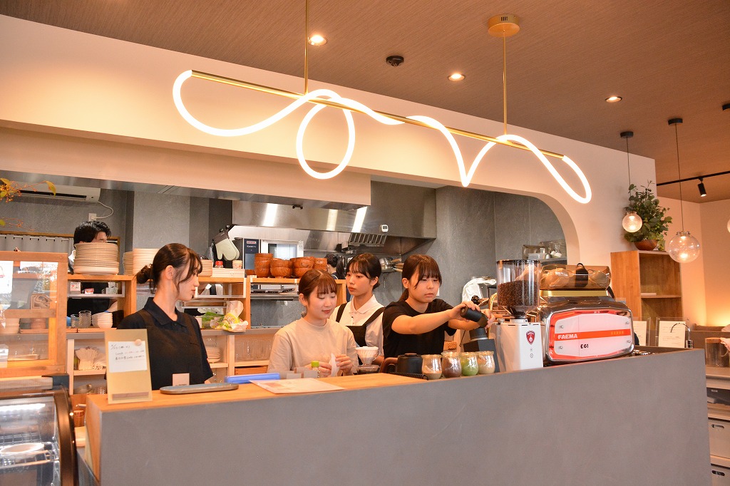 カフェの様子