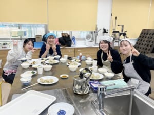 料理教室の様子