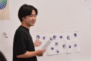手ぬぐい　島根　しじみ