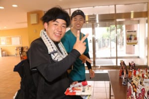 配布の様子