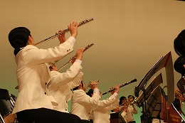 美作高校吹奏楽部の写真