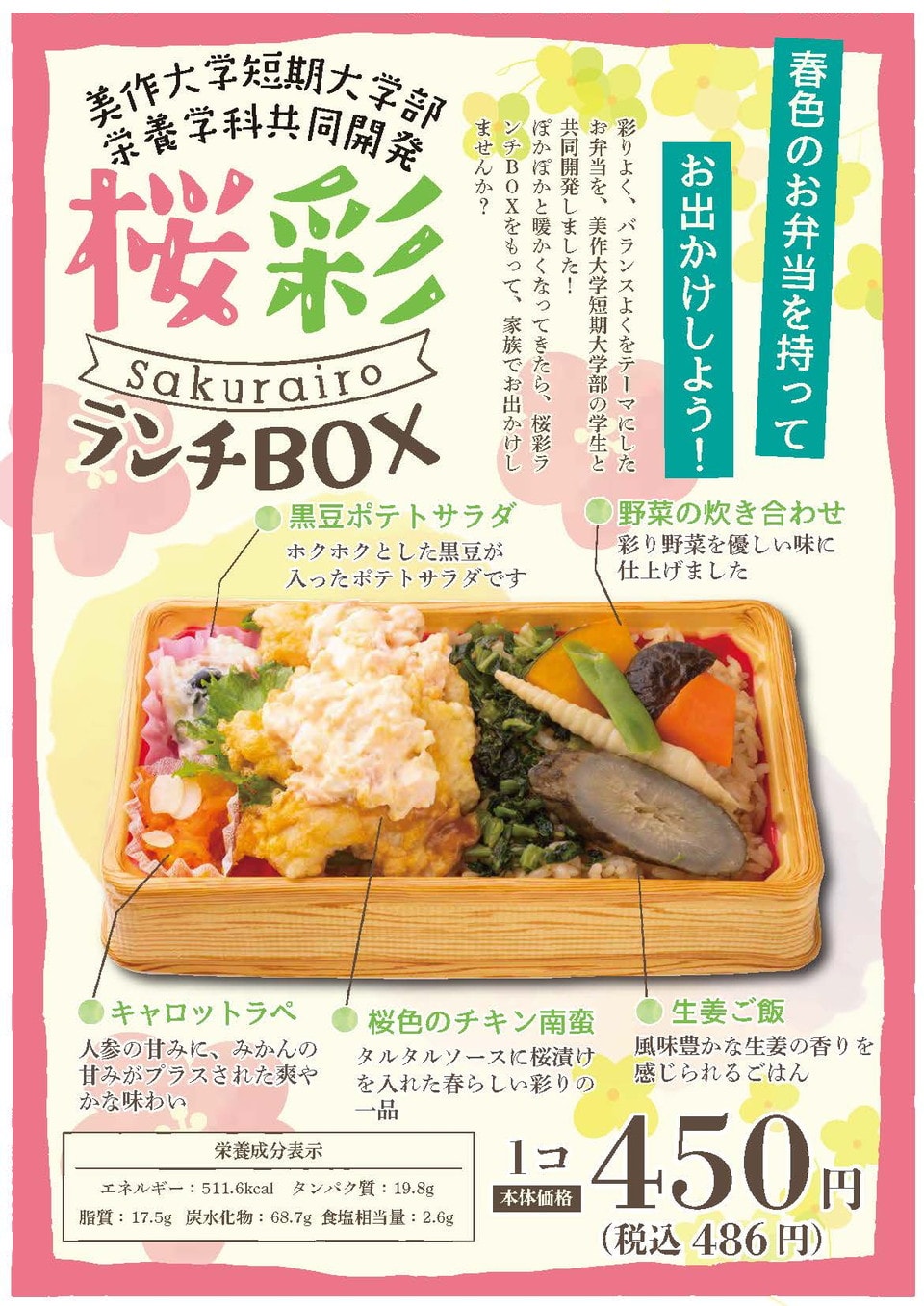 2018年 入選(ヘルシー部門) からだ想いのごちそう弁当～鯖のマリネとレンコン団子～