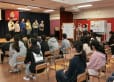 卒園児（６年生）を迎える会、なつかしい顔が集まりました。