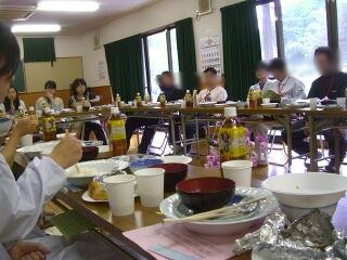 奈義町食材イベントの写真