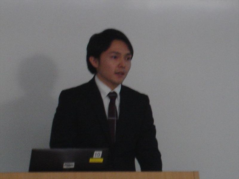 大学院公聴会の写真