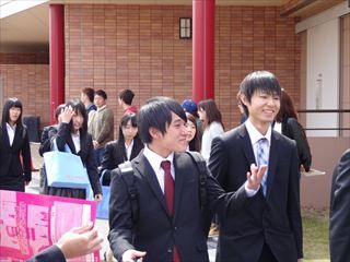 入学式の写真