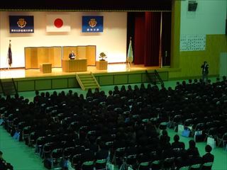 入学式の写真