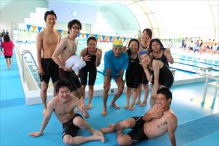 市民水泳大会の写真