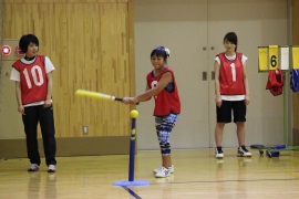 グアムの小学生との交流の写真