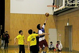 バスケットボール大会の写真