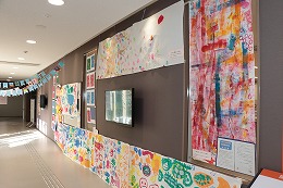 絵画造形教室作品展の写真